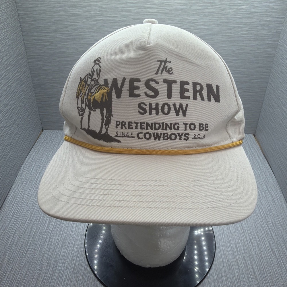 Sendero Provisions Co The Western Show Cowboy Rope Hat Cap Adjustable